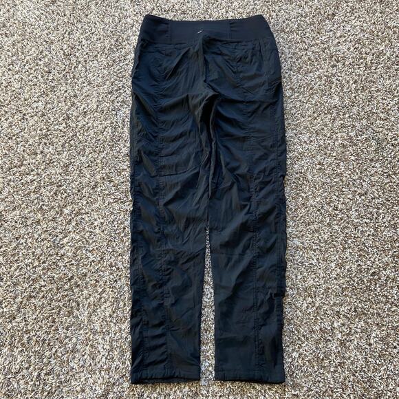 Prana Koen Pant Women's M Reg Inseam Black Standard Fit Mid Rise Soft Waistband - Picture 6 of 13